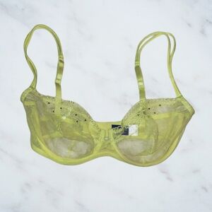 Andres Sarda Designer Beautiful Dragonfly Mesh Bra ✨️ !